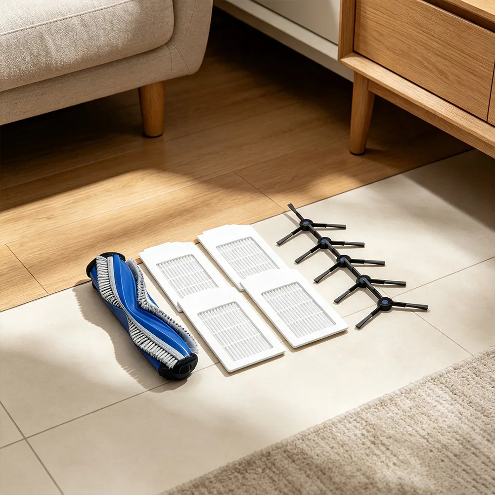 Cleaning Accessories As Shown for ecovacs for debot N20 Parts Thorough Cleaning High-quality Filter Long-lasting Side Brushes