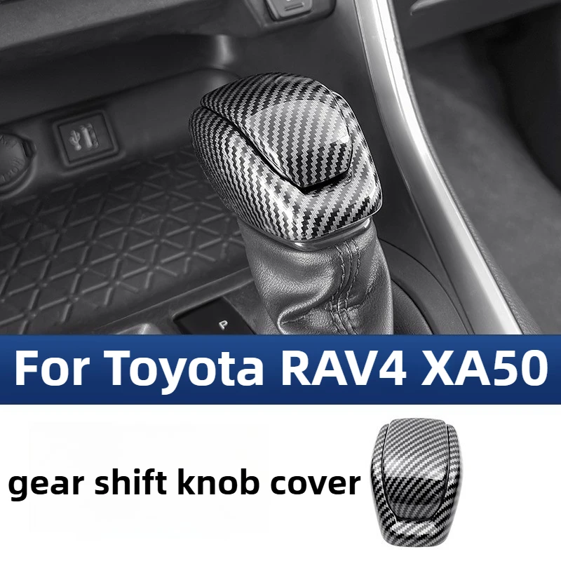 

Center Console Gear Shift Knob Cover For Toyota RAV4 XA50 Accessories 2026/2025 ABS Material Scratch-Resistant Custom 2020-2024