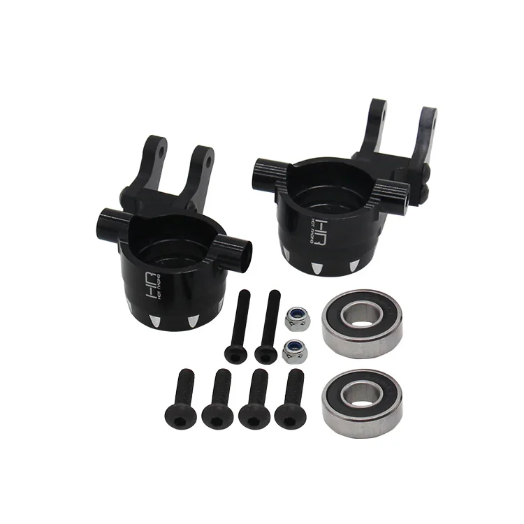 

HOT RACING SLG21M01 Alum Graphite Steering Block for Traxxas 1/8 Sledge | 3.5mm Carbon Arm | HD 8x19x6 Bearings | Replaces 9537