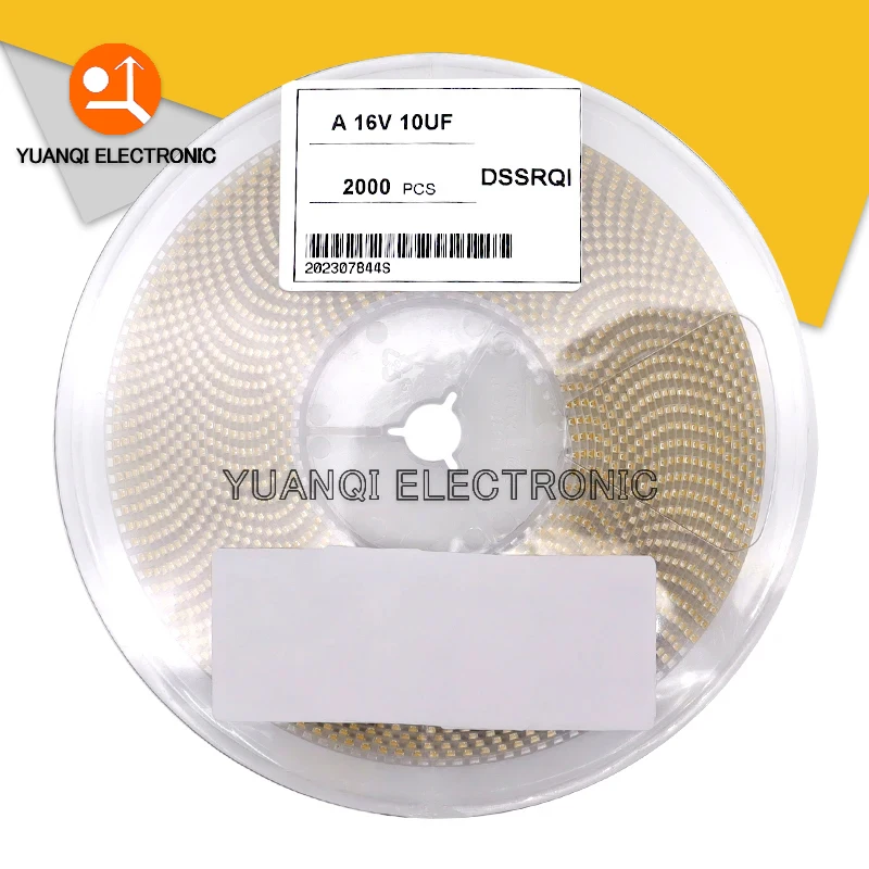 

500pcs/2000pcs A B C D Case Tantalum Capacitor 10V 16V 25V 35V 50V 0.1UF 1UF 2.2UF 4.7UF 10UF 22UF 47UF 330UF 470UF 100UF 220UF