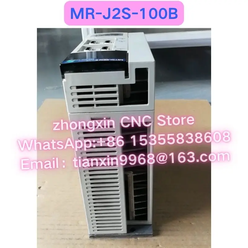 Used MR-J2S-100B servo drive Functional test OK Fast delivery