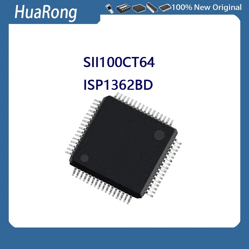 

5 шт./лот R5F100LGA SII100CT64 SIL100CT64 ISP1362BD ISP1362 QFP64