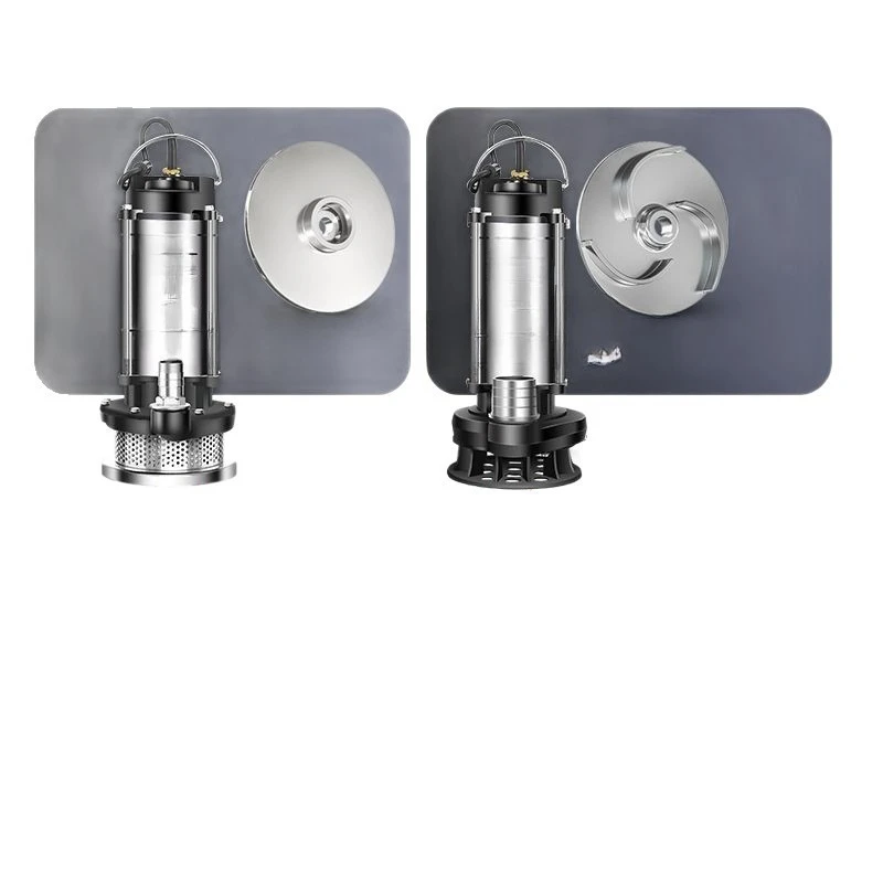 

Submersible pump 220v household pump high lift large flow small agricultural irrigation manure mud sewage pump