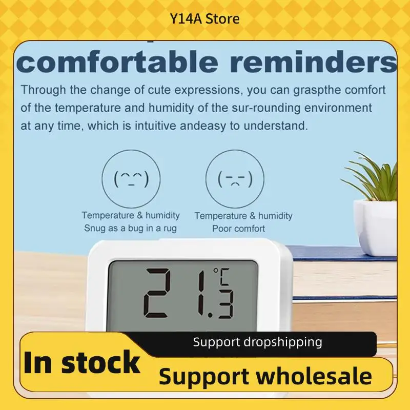 

Y14A Tuya Zigbee умный датчик температуры и влажности мониторинг влажности для Alexa Google Assistant