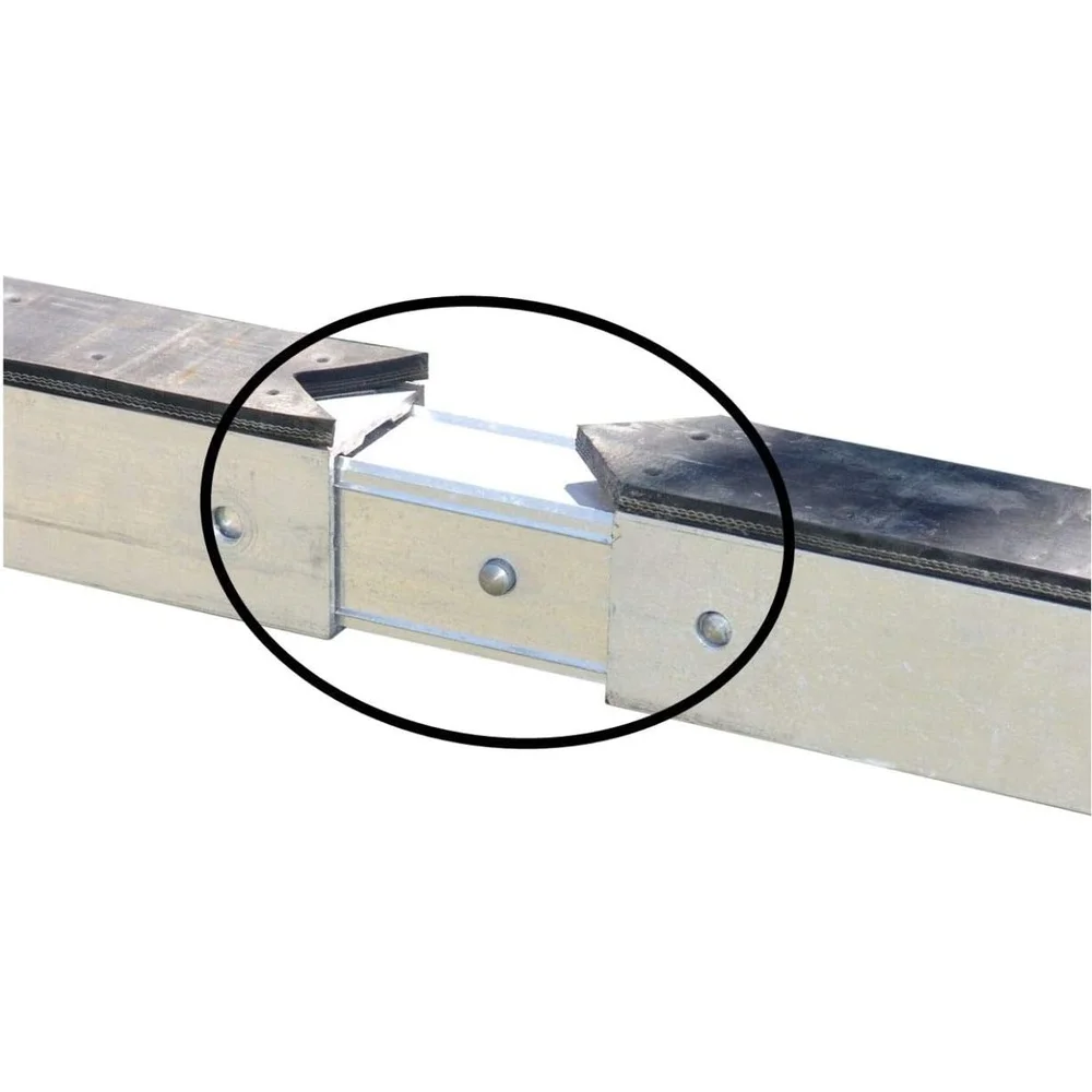 Conector de junta de 6 pés, conector de bomba, andaime, acessório de alumínio resistente com parada de segurança, trabalho de construção