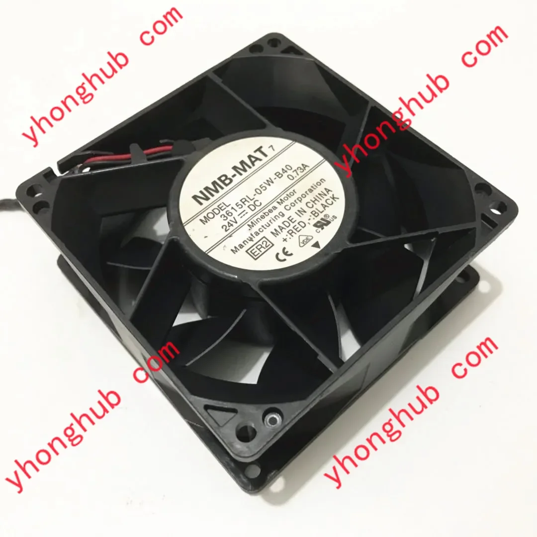 

Вентилятор охлаждения сервера NMB-MAT 3615RL-05W-B40 ER2 DC 24V 0.73A 90x90x38мм