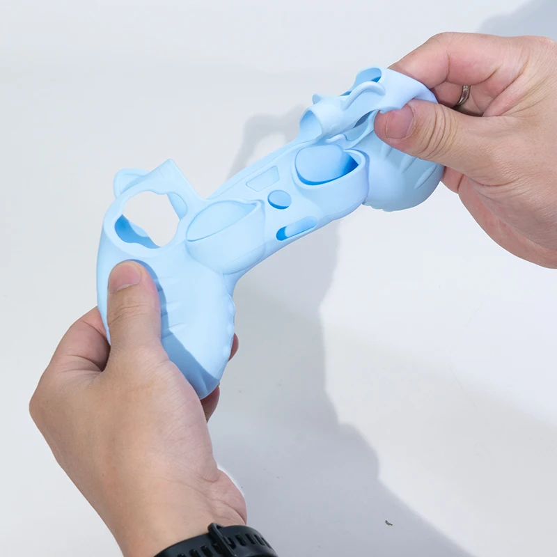 Cat PAW ซิลิโคนนิ่มสติกเกอร์ผิวสําหรับ Sony PS5 PS4 Xbox Series X/S SWITCH Pro Controller กรณี Thumb Stick Grip ฝาครอบ