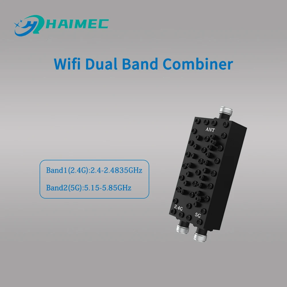 2.4/5.8GHz WIFI 2 Band Cavity Diplexer 2.4GHz 5.8GHz Dual Band Combiner/Multiplexer/Cavity Diplexer 2 way cavity duplexer