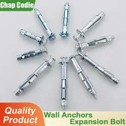 M4 M5 M6 M8 Hollow Wall Anchors Gypsum Board Expansion Screw Wall Screw Fix Gypsum Board Metal  Expansion Screw Set Kit
