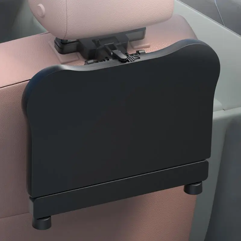 Car Backseat Food Tray Non-slip Car Phone Tablet Cup Holder Table Foldable Tray Seat Back Laptop Desk For Car Travel