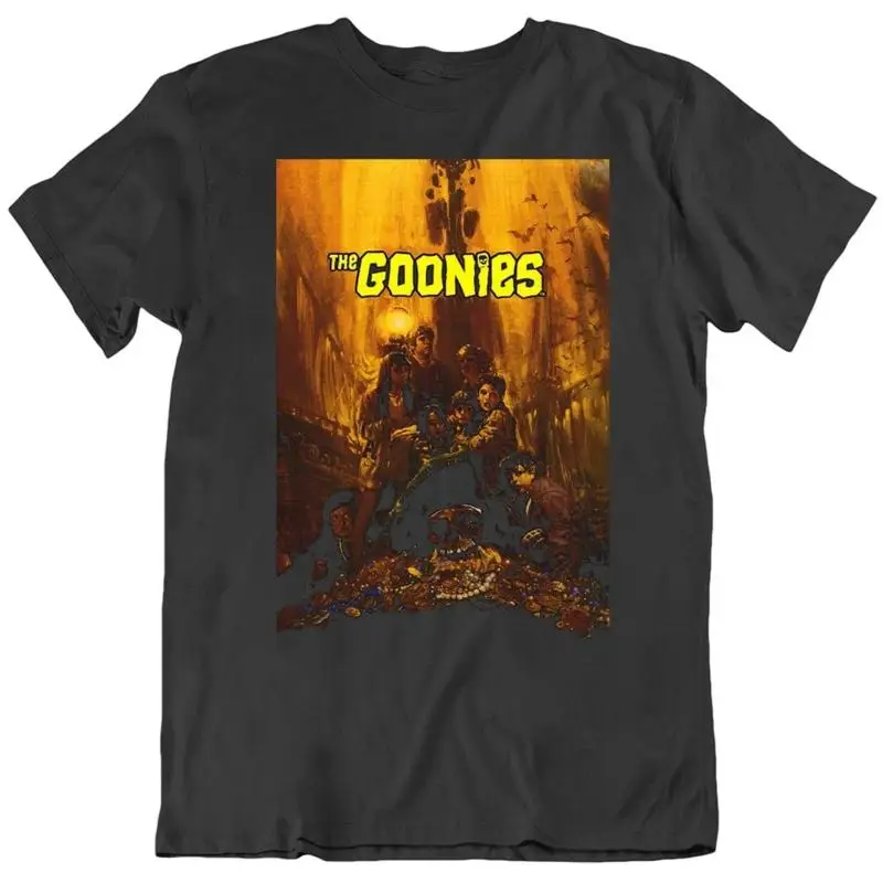 Camiseta con póster Retro de la película de los años 80, The Goonies