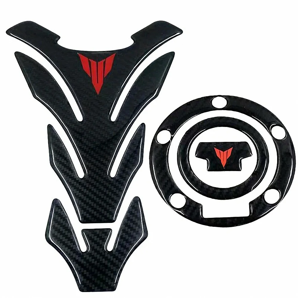 For Yamaha MT Tank Pad Stickers Covers protector Carbon Decal Motorcycle Accessories MT10 MT09 MT07 MT01 07 09 10 2019 2023 2024