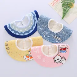 Baby Bibs & Bur p4 pcs sets cotton Cloths items feeding set for newborns infant Boy Girl Toddler Child essentials  Stuff kits