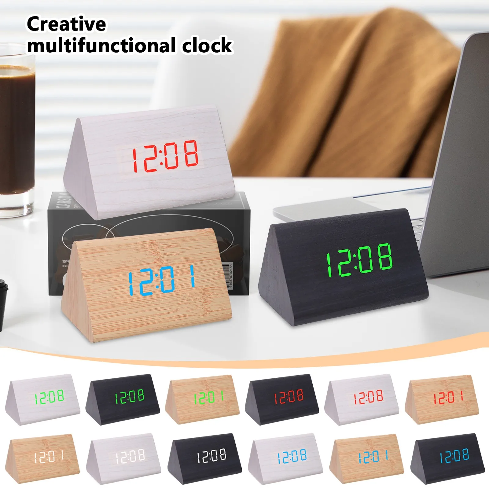 Digital Clock Led W…
