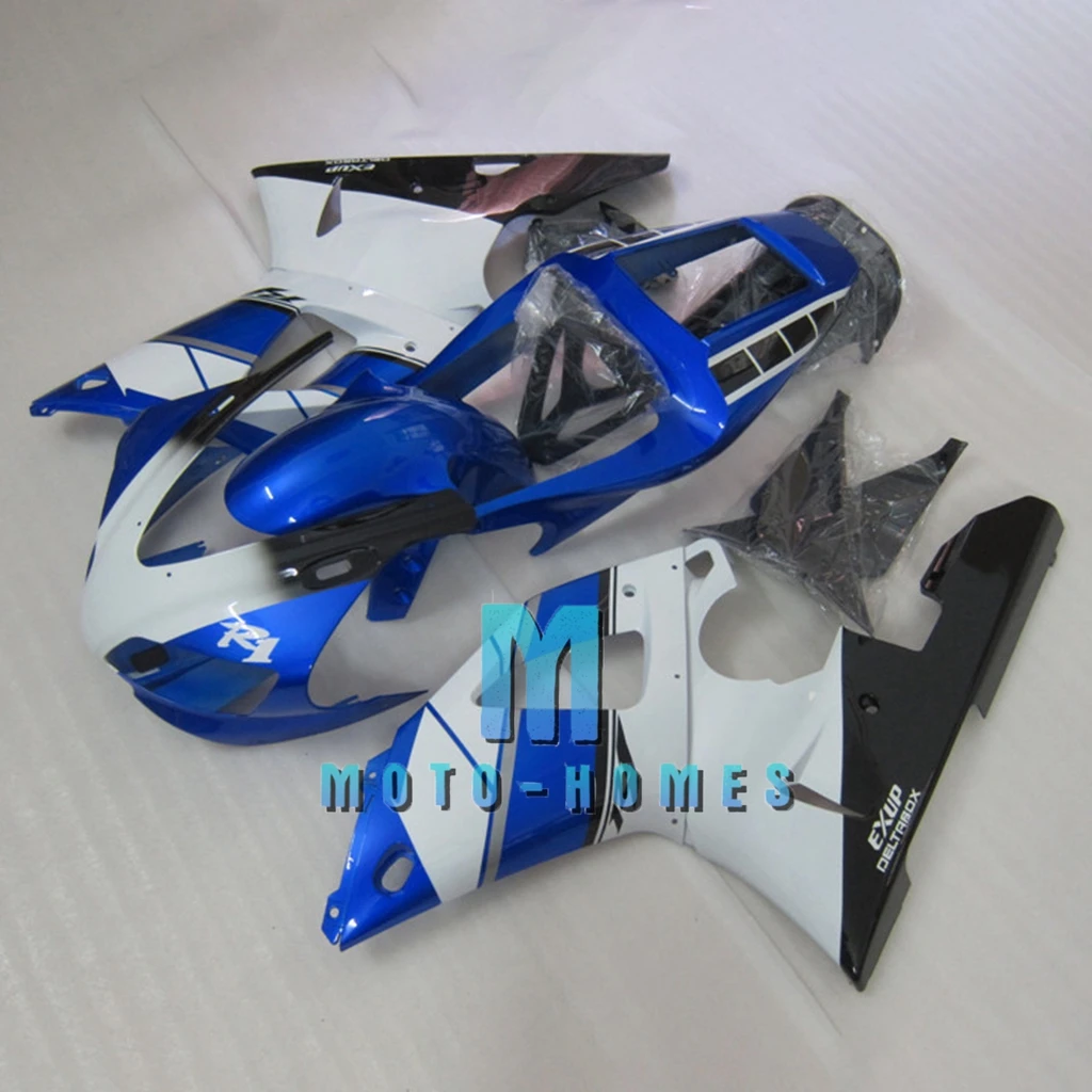

Chinese Motorcycle Bodywork for YZF R1 98 99 YAMAHA R1 1998 1999 Injection Molded ABS Plastic Fairings Wrecked Bike Rebuild