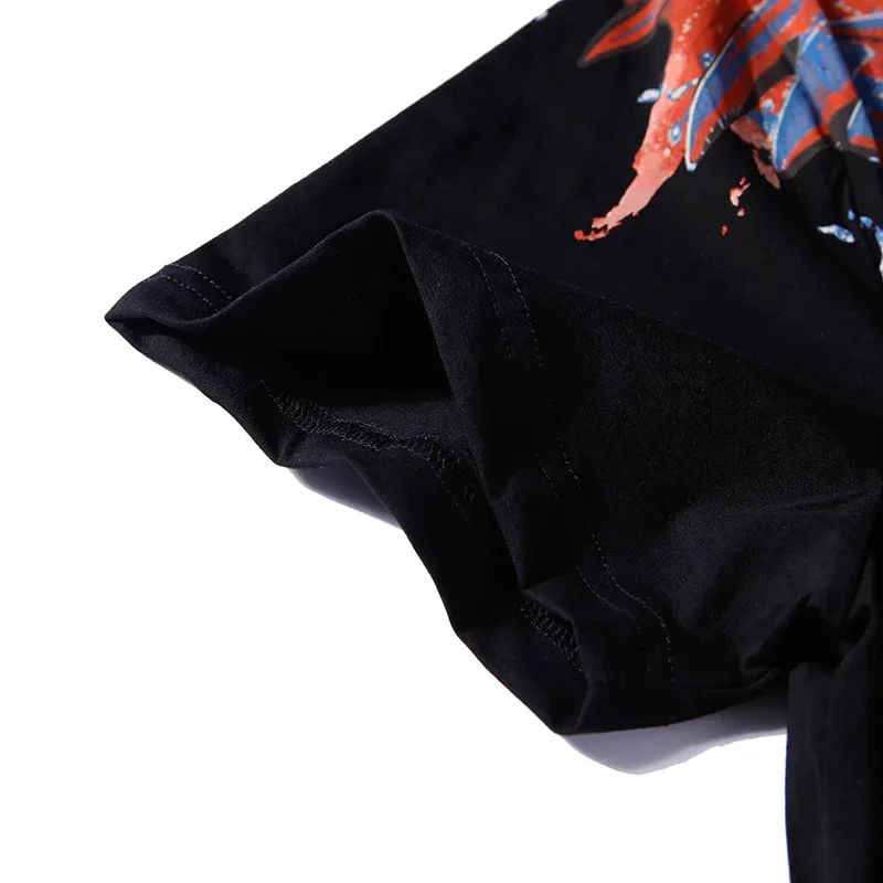 الأصلي الرجال النساء التجفيف السريع تي شيرت MARCELO BURLON MB العلامة التجارية أجنحة طباعة تي شيرت الرياضة عادية Y2K الشارع قصيرة الأكمام