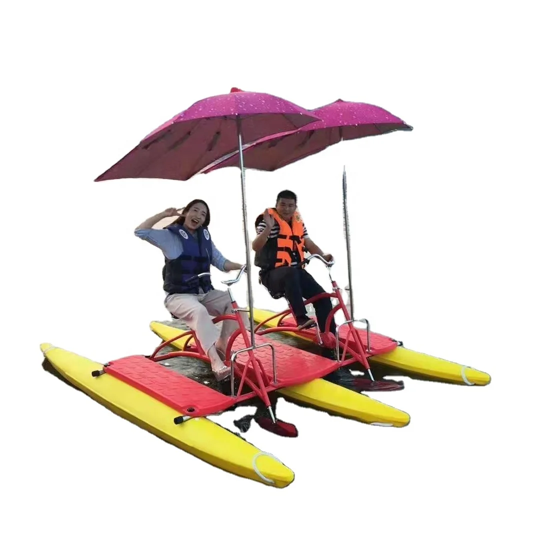 Aqua Water Park Sea Sports Equipment Adult Pedal Boat Water Pedal Bike for Sale