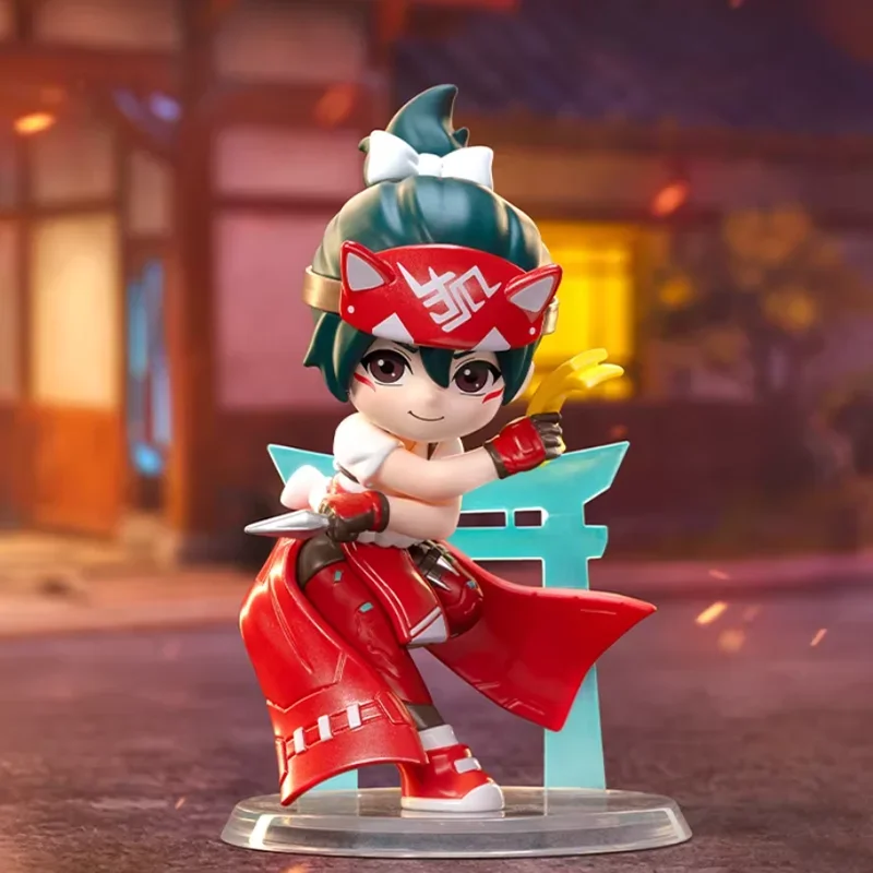 POP MART Overwatch Spelen van de Game Series Mystery Box Echte Blind Box Guess Toys Bag Ornament Beeldjes Home Decor Desktop