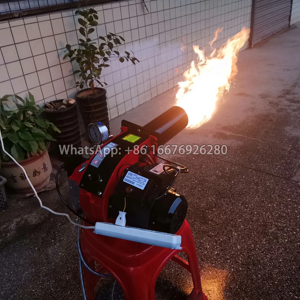 

Fast Heating Diesel Heater,Industrial Fuel Oil Burner , Boiler Burning Machine,Power 89-172KW/58-116KW.