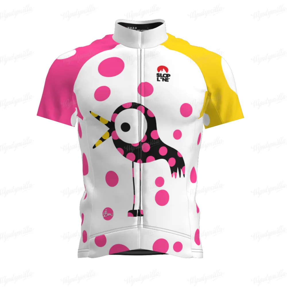 Slopline Schedel Persoonli Patroon Zomer Mannen Jersey Fiets Kleding Fietsen Triathlon Korte Mouw Snel Droog Maillot Ciclismo