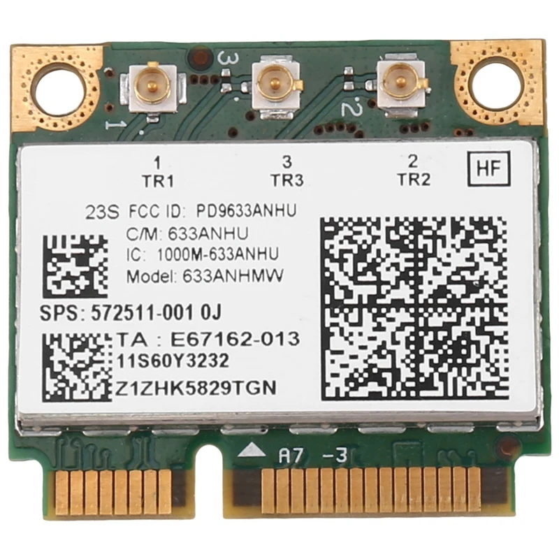 6300AGN 633ANHMW Wireless Wifi Card Mini Pcie Card 802.11A/G/N 2.4G+5.0 Ghz For Lenovo Thinkpad T410 T420 T430 X220 Y460