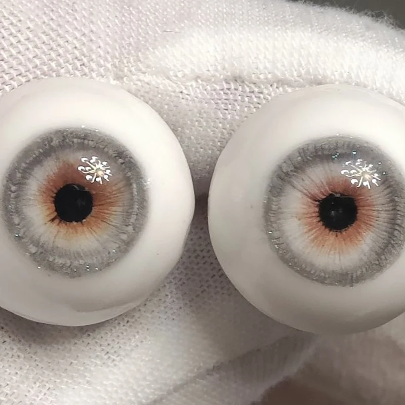 1pair New Doll Eyes 12/14/16/18mm for 1/4 1/6 Bjd Doll Plaster Handmade Stereoscopic Eye Diy Girl Toys Dress Up Doll Accessories