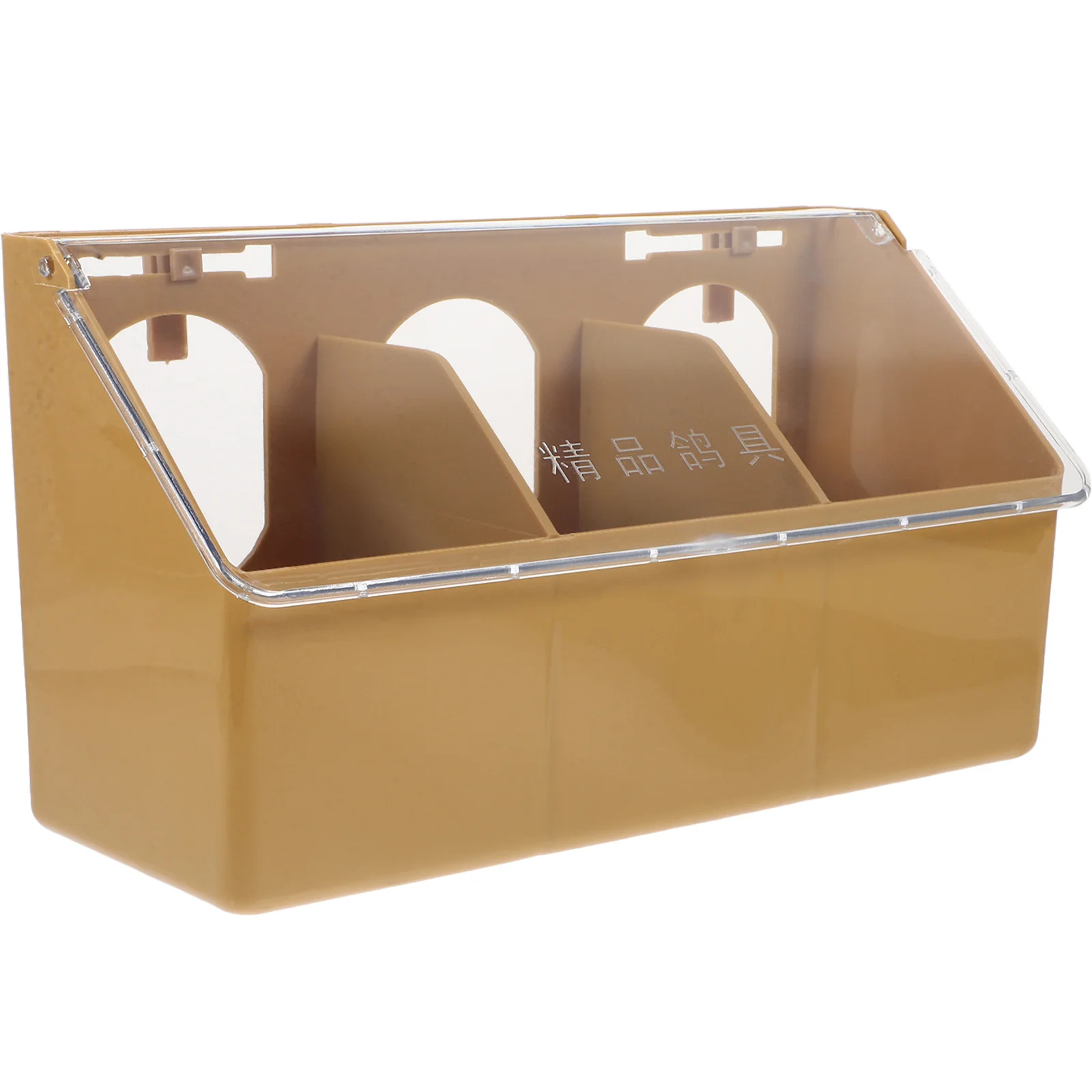 

Multifunctional Hanging Box Pigeon Feeder Large Capacity Durable Plastic Bird Cage Feeder For Parrot Cockatiel Parakeet