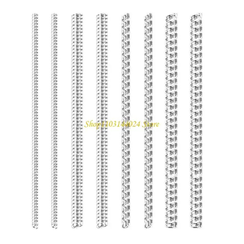 

N5KE Set of 8 Invisible Ring Size Adjusters for Loose Rings Comfortable Jewelry Resizer Invisible Ring Tightener Accessories