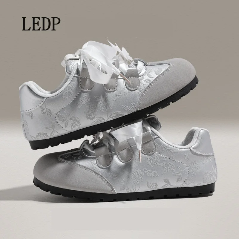 LEDP-Chaussures d'entraînement de marque allemande pour femmes, imprimé papillon, personnalité, campus, tout match, sport, décontracté, automne, nouveau, 2024