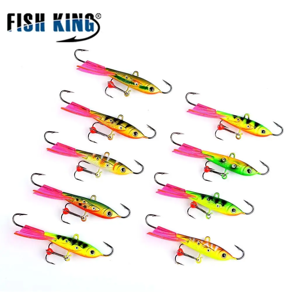 9 styles Winter Ice Fishing Lure 2024 Balancer Jigging Lead Hard Hook Artificial Walleye Ice fishing lure High Quality Tackle