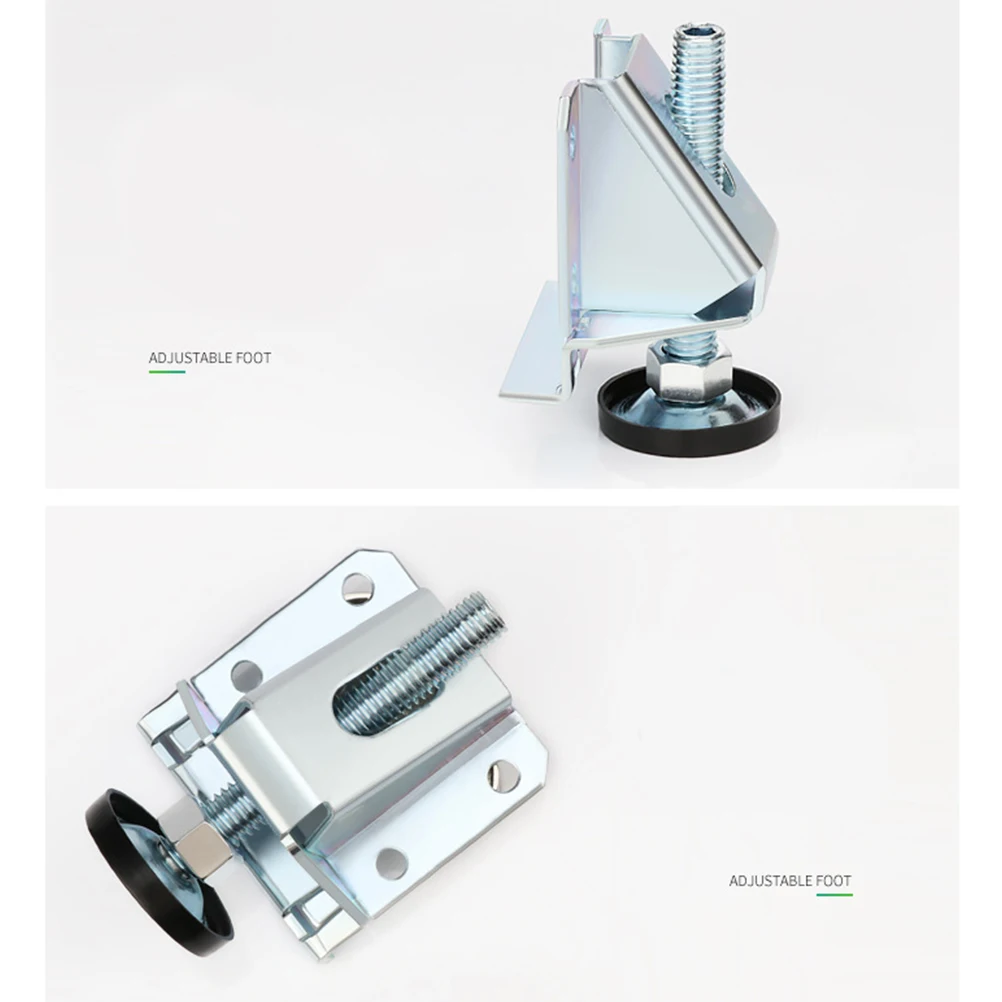 

Corner Bracket Silver Adjustable Cabinet Feet for Wardrobe Furniture Tables Sofas Multi-Use Home Accessories Wardrobe Level Feet