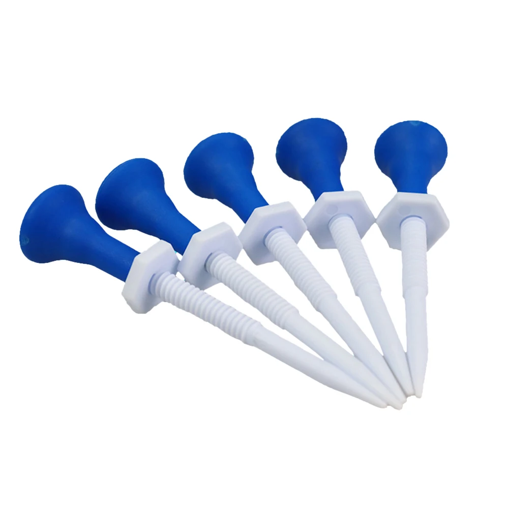 5 قطعة/صندوق حامل الكرة المحملة التدريب المستقر الكرة حامل المحملات ارتفاع قابل للتعديل في الهواء الطلق إكسسوارات رياضية لممارسة لاعب الغولف