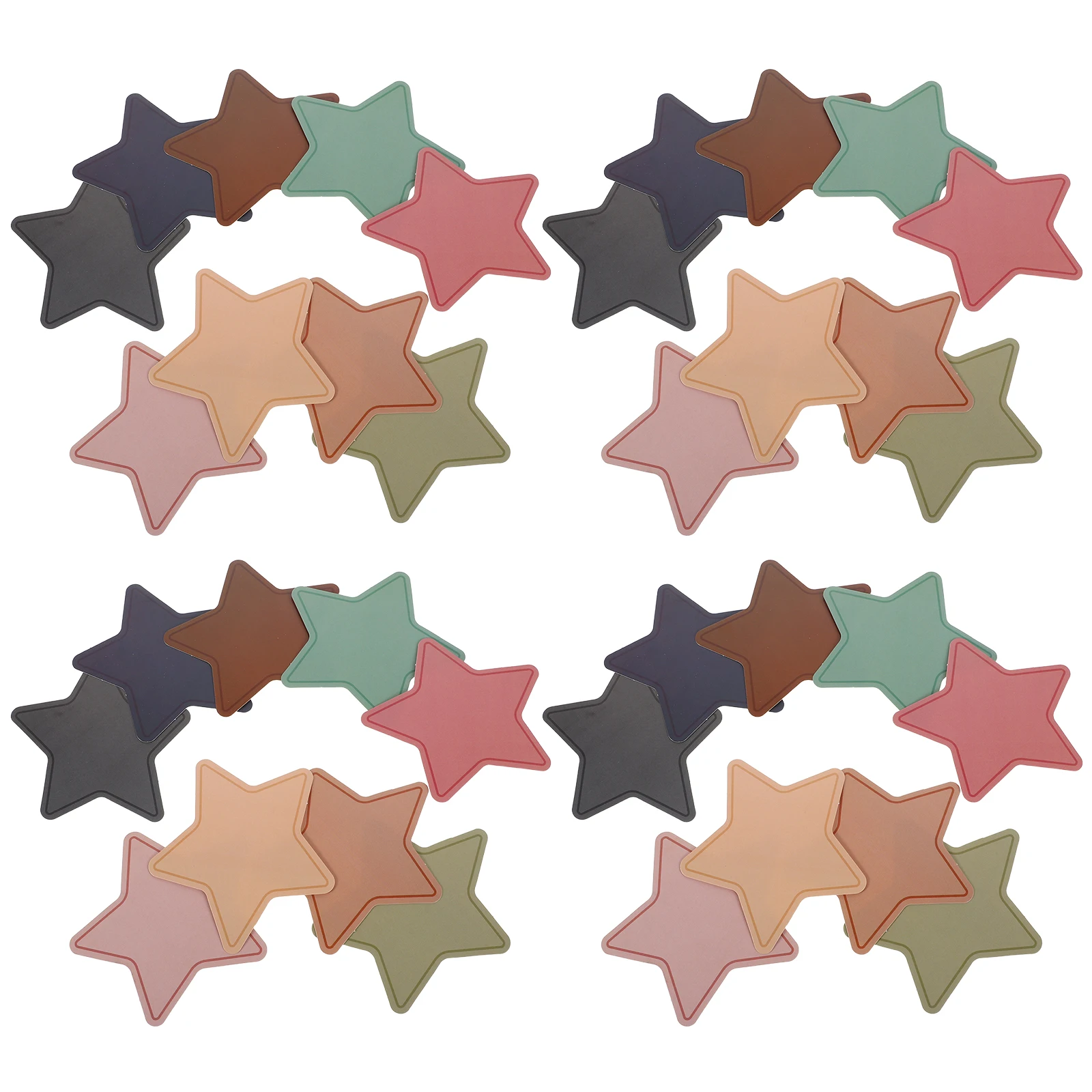 

Five Pointed Star Card Paper Cutouts Bulletin Board Decorations Classroom Wall Craft Projects Assorted