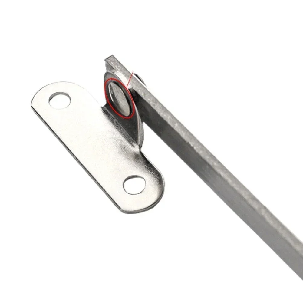Cabinet Hinges Door Stay Home Garden Stainless Steel Lift Up Support Pull Rod 2PCS Activity Rod Cabinet Door Folding