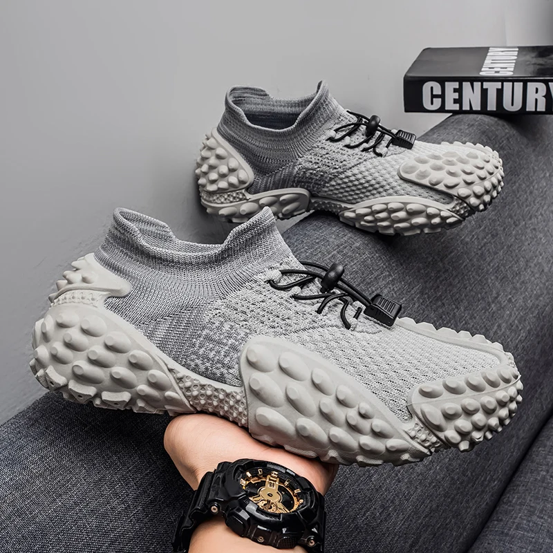 

Men's Large Size Casual Sneakers New 2026 Summer Breathable Mesh Running Shoes Comfortable All-Season Sports Footwear Zapatos