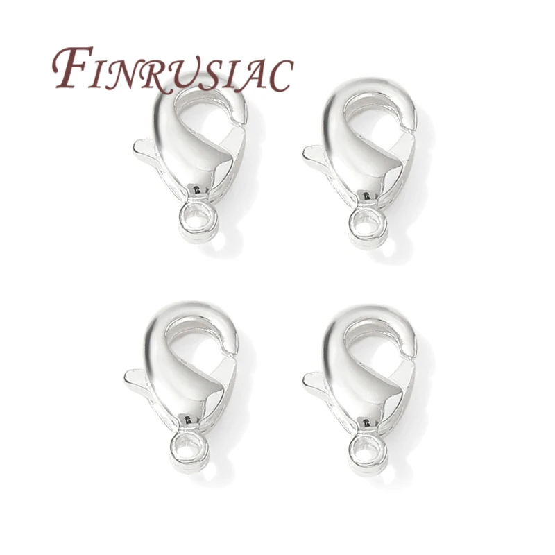 10mm 12mm 18K Vergulde Karabijn Voor Sieraden Maken, DIY Armbanden Kettingen Accessoires, connectoren Sluiting