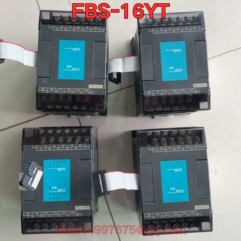 

Second-hand FBS-16YT PLC module functional test is normal
