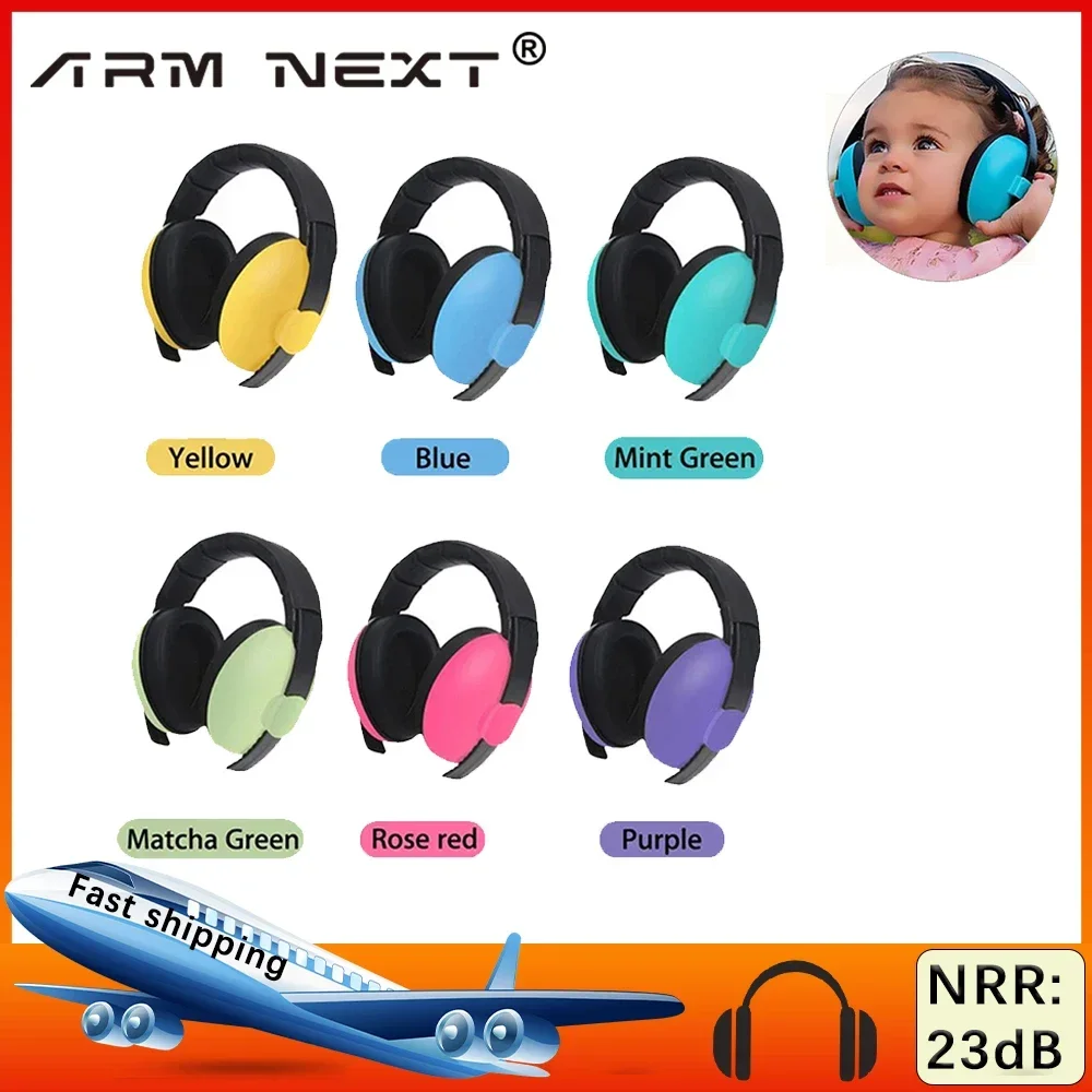 

ARM NEXT Baby Earmuffs Infant Hearing Protection Baby Headphones Noise Cancelling Headphones for Babies for 3 Months to 2 Years