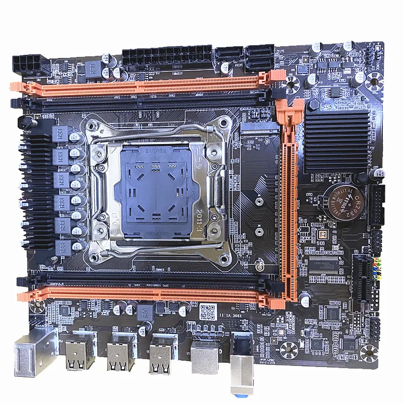 New X99 computer main board ECC DDR4 memory LGA2011-V3 pin E5 main board 2650 2670V4cpu