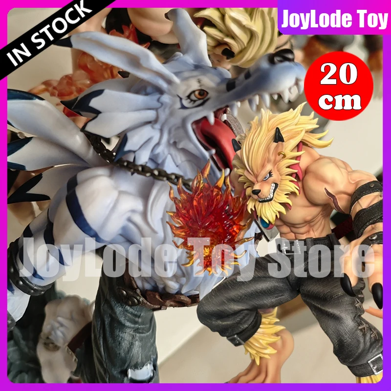 

In Stock Leomon Digimon Anime Figures Leomon Figure Were Garurumon Pvc Statue Collection Model Desktop Decoration Toys Gifts