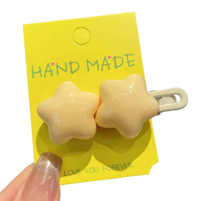 

Female Side Bangs Hair Clip band Accessory Dopamine Style Travel-Friendly Broken Hair Clip Fashionable Hairdressing Tool