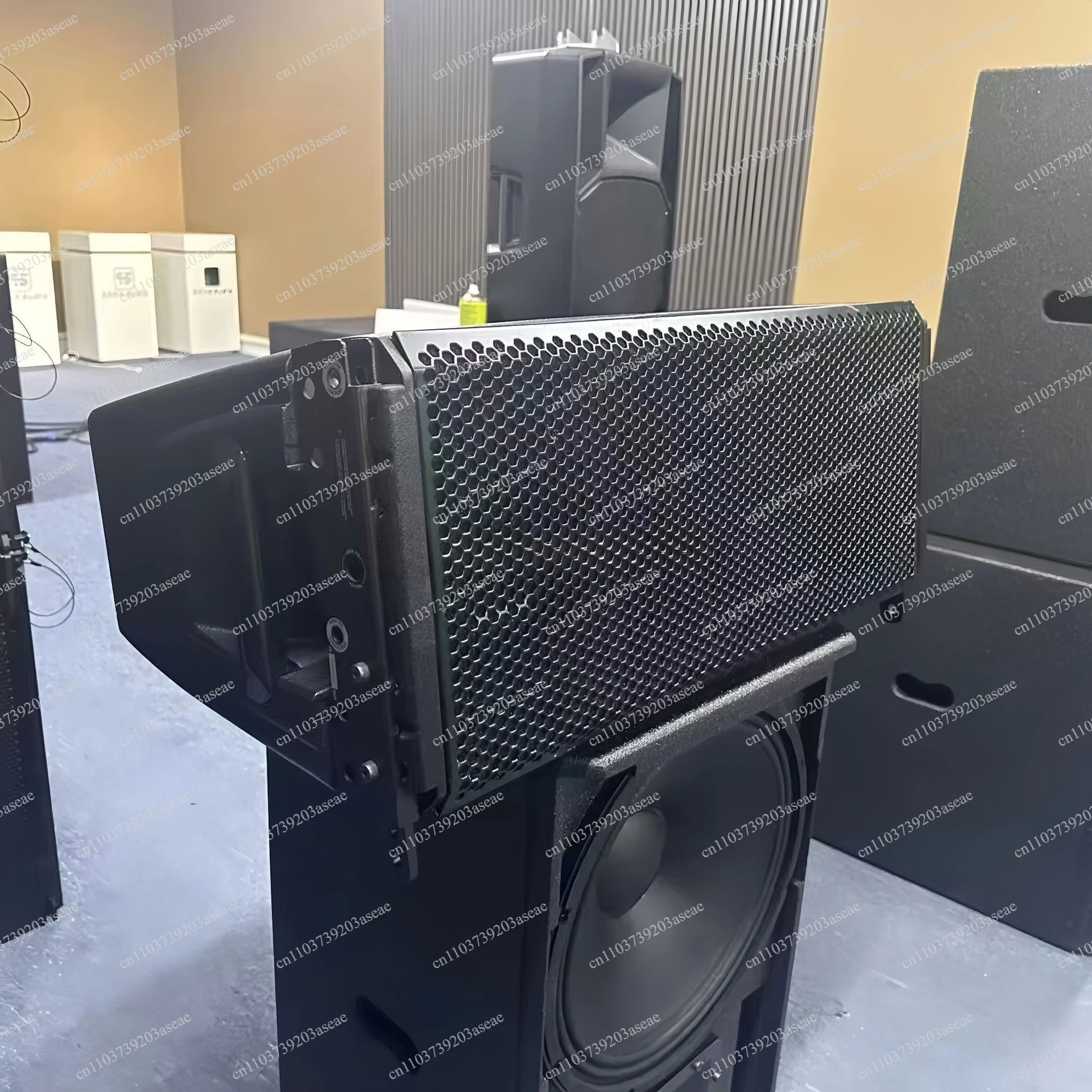Professional line array HDL-30A audio large high-end stage speakers double 10-inch school conference hall square speakers