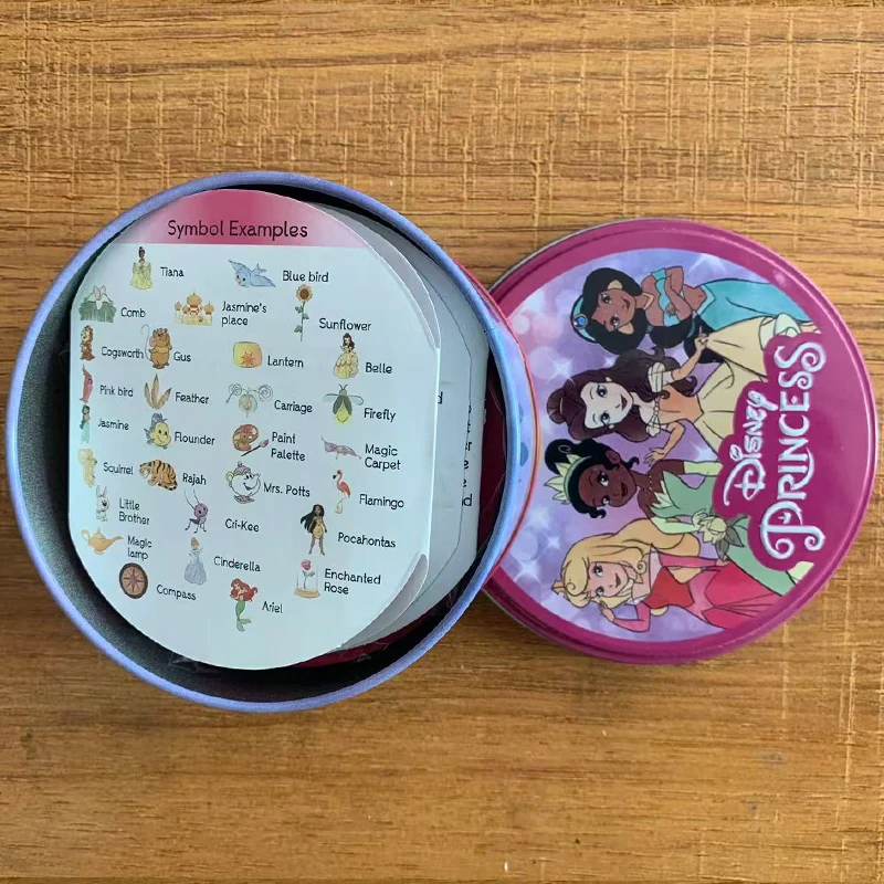 Gry planszowe Disney 100 LAT CUDÓW Stitch Iron Box Toys PIXAR Rodzina Zabawa Święta Kemping Sport Przyjaciel Prezent na Boże Narodzenie