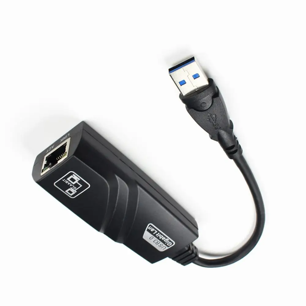 USB 3,0 zu Gigabit Ethernet RJ45 LAN 1000/1000mbps Adapter Netzwerk karte für Windows 10 PC Laptop Ethernet