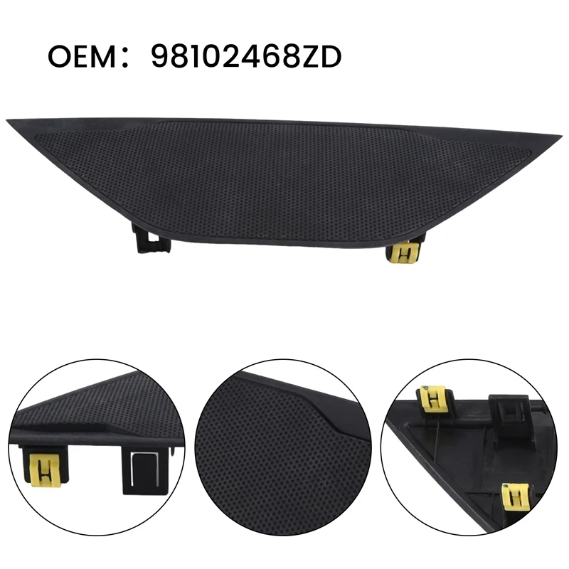 

98102468ZD Car Speaker Grille Instrument Panel Center Speaker Upper Cover Protective Cover For Peugeot 3008 4008 5008 Parts