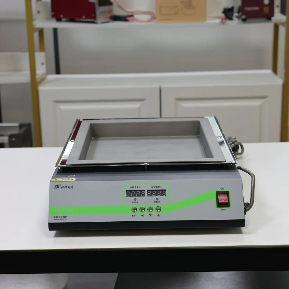 

SPA-T3530 Adjustable Temperature Lead-Free Solder Pot Stainless Steel Pure Titanium for Soldering Rubber Products