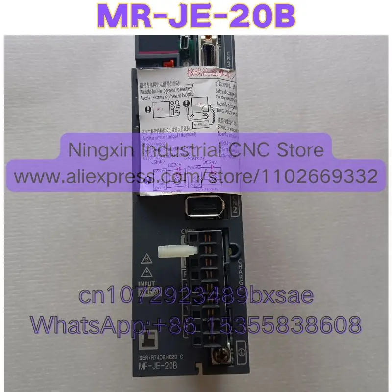 MR-JE-20B Used Function Intact and Brand New Original
