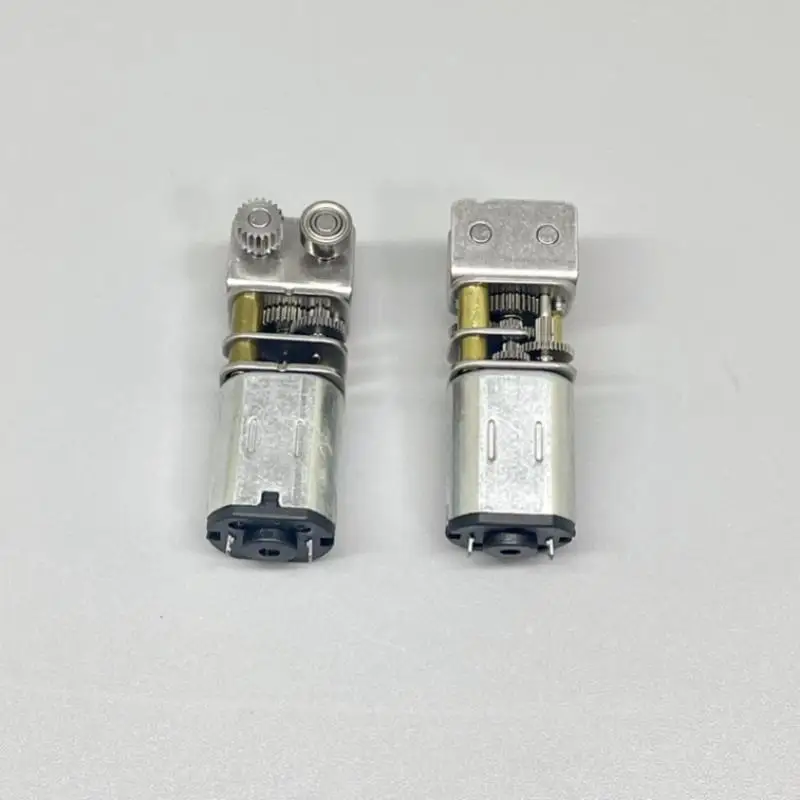 حار! 1 قطعة تيار مستمر 3 فولت 5 فولت 6 فولت 120 دورة في الدقيقة الزاوية اليمنى الناتج صغير N20 توربو دودة علبة التروس المعدنية الكاملة موتور تروس للطباعة ثلاثية الأبعاد بينتر القلم