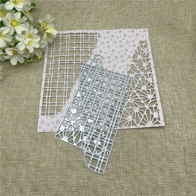 Hollow corner flower frame Stamp Metal Cutting Dies Stencils For DIY Scrapbooking Decorative Embossing Handcraft Template