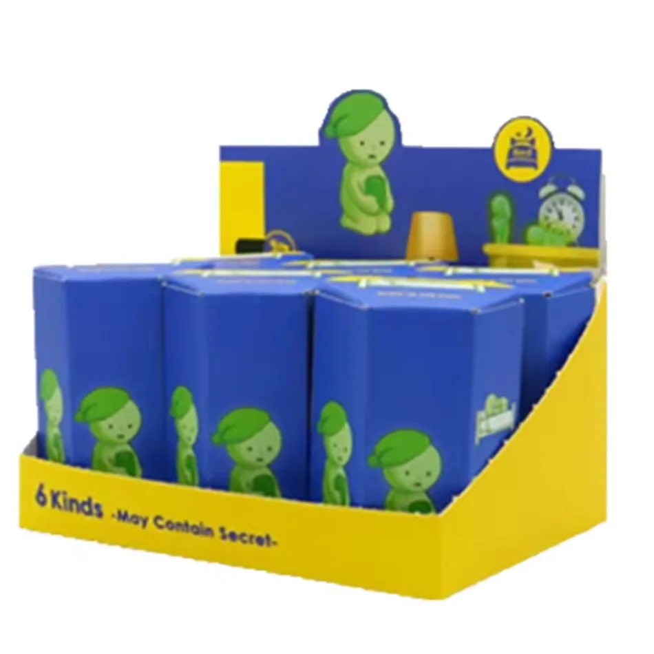 Mehrteilige Serie Leuchtende Grüne Puppen Blind Mystery Box Actionfiguren Dekoration Desktop-Modell Spielzeug für Überraschungsgeschenke